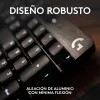 Logitech G G413 TKL SE, bedraad, USB, mechanische schakelaar, QWERTZ, LED, zwart