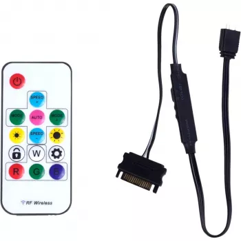 Remote ARGB Control Set, afstandsbediening zwart, LQZ.ARGB_SET