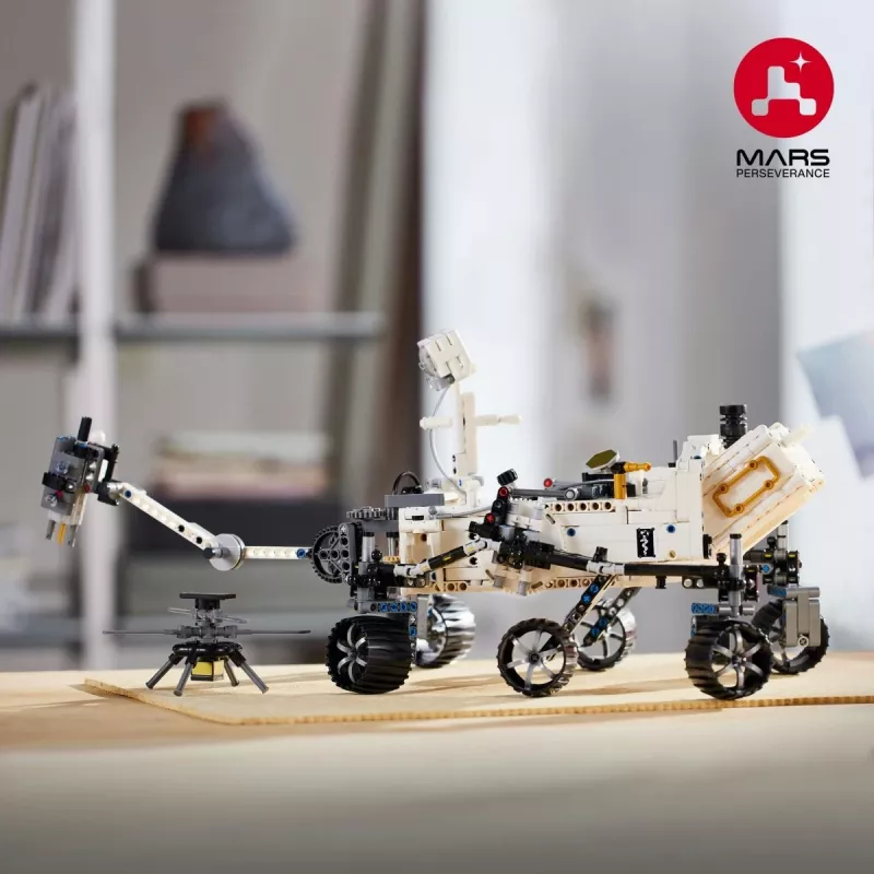 LEGO Technic NASA Mars Rover Perseverance ruimteset met AR-app-ervaring wetenschaps-ontdekkingsset leer over voertuigtechniek constructiespeelgoed