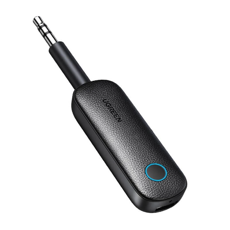 Bluetooth-ontvanger/zender UGREEN CM403 – 3,5-mm-jack, Bluetooth 5.0, 145-mAh-accu, zwart