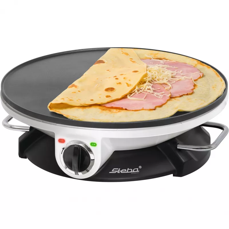 Steba CR 32 - Crêpeplaat - 1,2 kW - Zwart/Wit