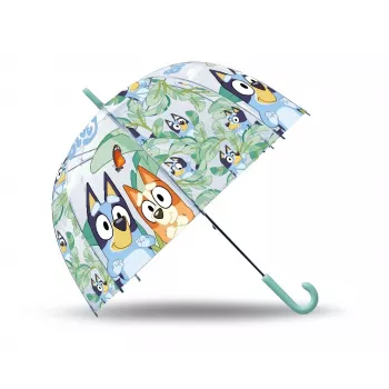 Paraplu kinderen Euroswan Bluey — compacte kinderparaplu, automatisch te openen, waterdicht schermdoek