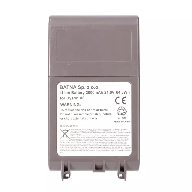 Dyson V8 accu 21,6V 3000mAh