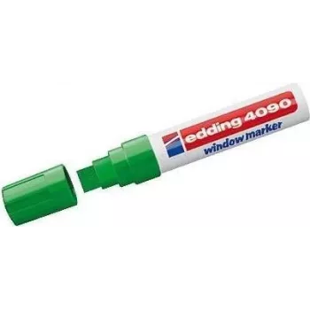 Krijtmarker Edding 4090 blokgroen 5 stuks
