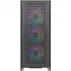 PC-behuizing Silentware Air 2000 A-RGB zwart — midtower, zijvenster van gehard glas