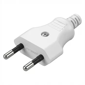 Elektrische netstekker Bachmann 900.003 wit