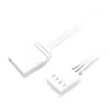Sharkoon Shark Blades PWM RGB 120 mm behuizingsventilator, 400–1400 tpm, wit