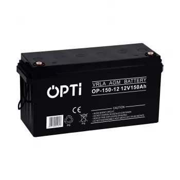Agm Opti 12V 150 AH Vrla accu