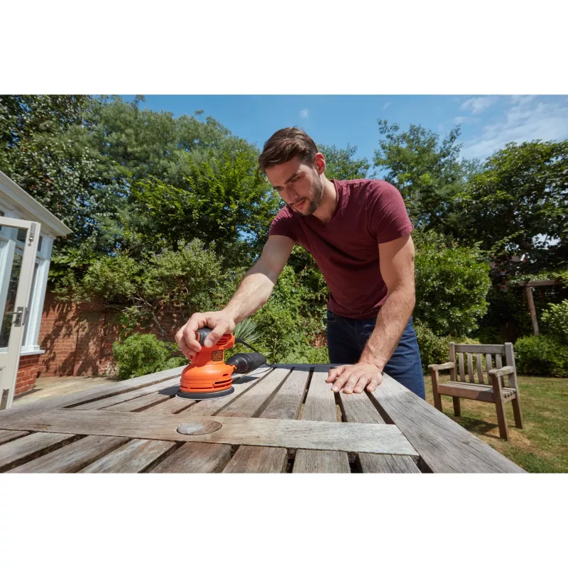 Black & Decker BEW210 schuurmachine 14000 t/min zwart, oranje