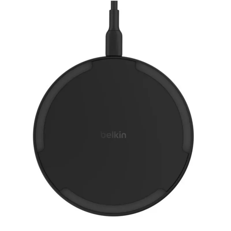 Draadloze oplader Belkin WIA012KQBK 15W met 20W-voeding, zwart