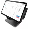 Elo E-Series 3, 8 GB RAM, 128 GB SSD, WiFi, 39,6 cm (15,6 inch), Full HD, USB, USB-C, RS232, BT, Ethernet, Intel Celeron, zwart kassasysteem