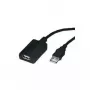 USB-verlengkabel ROLINE 5m 1 poort zwart