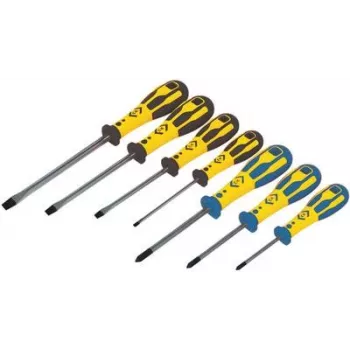 Schroevendraaierset c.k tools T49163D, 7-delig, verschillende maten, handgereedschapsset