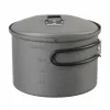ESBIT PT1600HA campingkookpan 1,6 L aluminium, zwart