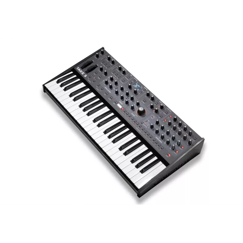 Analoge polyfone synthesizer Sequential Take 5 (SEQ 3500) – hardware poly-synth