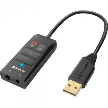 SHARKOON TECHNOLOGIE SB2 USB-geluidskaart