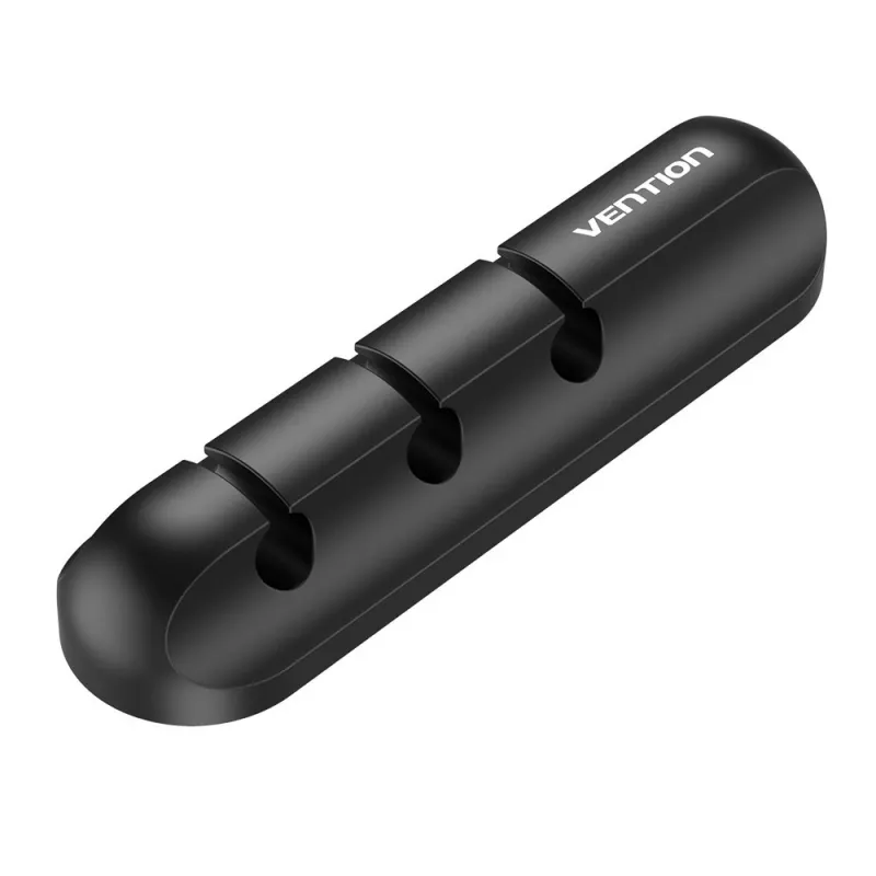 Vention 5 poorts desktop kabelmanager zwart