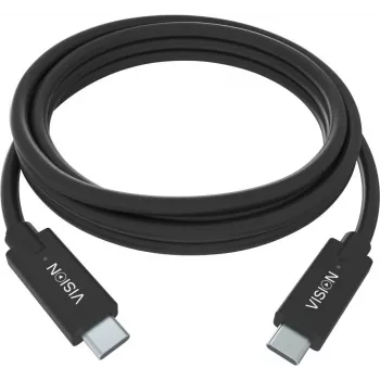 USB-kabel Vision TC 2MUSBC/BL
