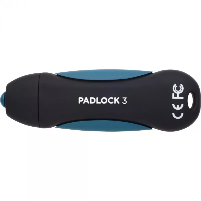 CORSAIR Flash Padlock 3 128 GB veilige USB 3.0-flashdrive met toetsenpaneel veilige 256-bit hardware-AES-versleuteling