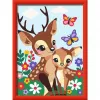 Schilderen-op-nummer-set Ravensburger CreArt gelukkig hert — genummerde canvas-schilderset