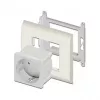 Stopcontact DELOCK CEE 7/3 (type E) wit, 250 V, 16 A, 4000 W