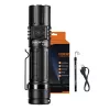 LED-handzaklamp Superfire A20 — 1700 lm vermogen, 300 m lichtbereik