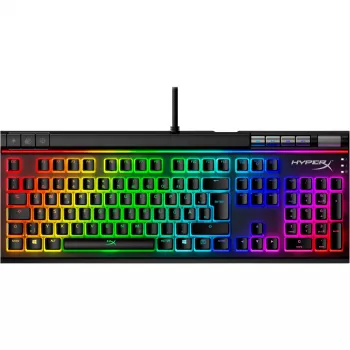 HyperX Pudding Keycaps – volledige toetsenset – ABS – zwart (DE-layout) – toetsenbord-keycaps – ABS – zwart