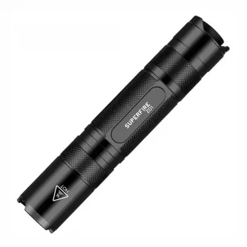 UV-zaklamp Superfire Z01 365 nm USB – handzame UV-lamp met 365 nm golflengte, oplaadbaar via USB