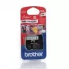 Brother M-K221SBZ labeltape, 9 mm x 4 m, zwart op wit