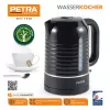 Elektrische waterkoker Petra 1,7 l 3 kW zwart