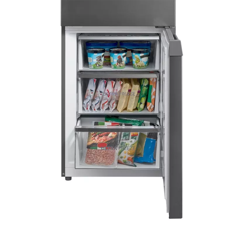 Koel-vriescombinatie GR-RB500WE zilver