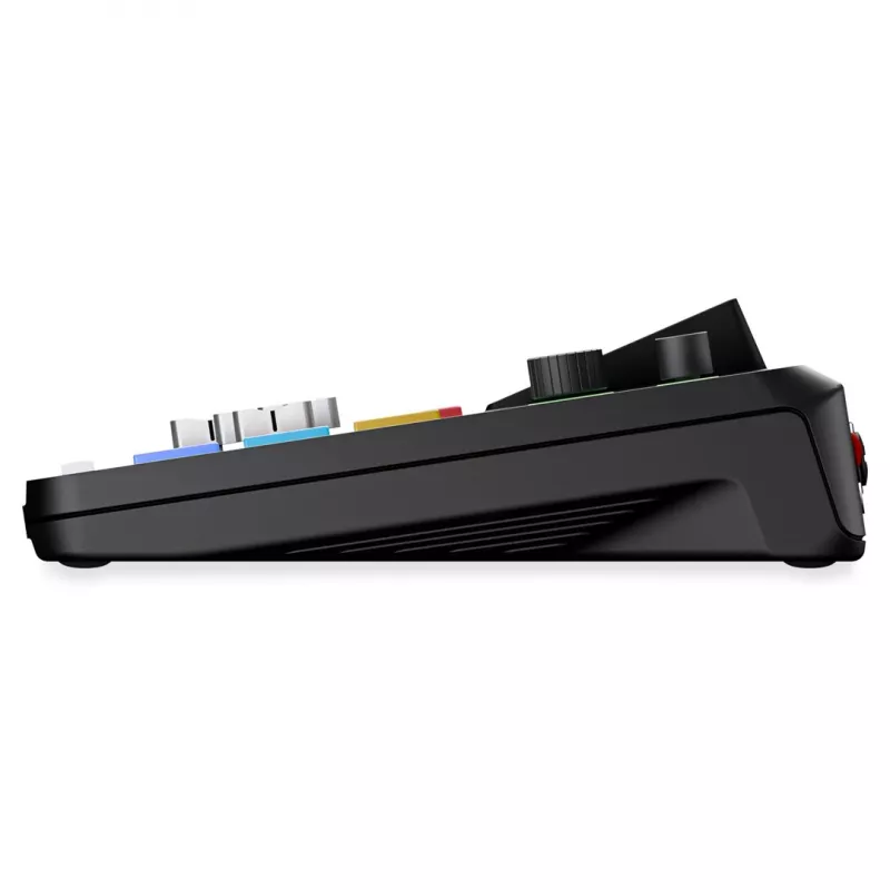 Studiocontroller RØDE Caster Duo zwart — 2 combo XLR/TRS, 2 TRS line-uitgangen, 48 kHz, 24-bit, touchscreen, Wi-Fi, Bluetooth