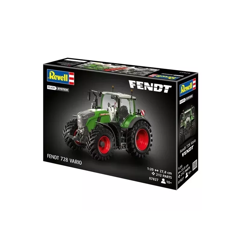 Plastic model tractor Fendt 728 Vario