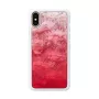 Smartphonehoesje iKins voor iPhone XS / iPhone X — Pink Lake White beschermhoesje