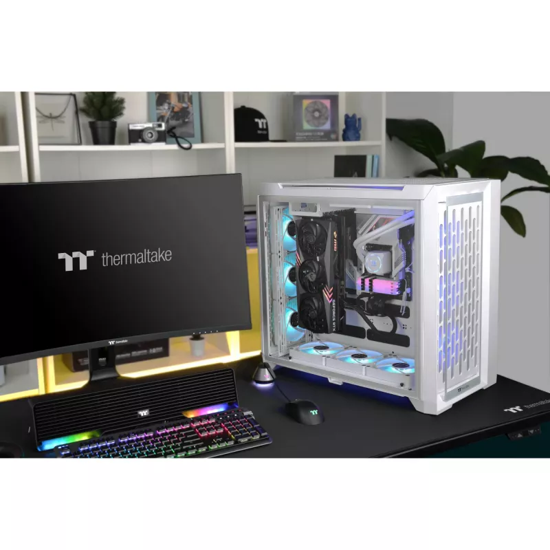 Behuizing CTE T750 full tower ARGB TG Snow