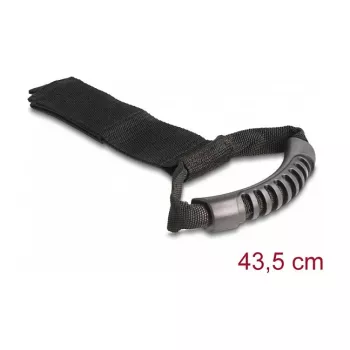 DeLOCK draagband L 435 x B 50 mm zwart 2 stuks