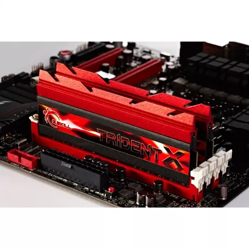 DIMM 8 GB DDR3-2400 (2x 4 GB) dual-kit (F3-2400C10D-8GTX, TridentX, INTEL XMP, retail)