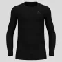 Odlo BL TOP ronde hals lange mouw ACTIVE WARM ECO heren-T-shirt, maat M, zwart