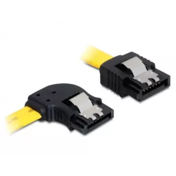 SATA-kabel stekker/stekker DeLOCK 82824 0,3 m geel