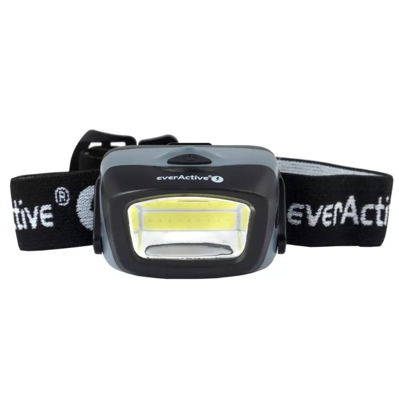 Hoofdlamp everActive HL-150, hoofdlamp, 150 lm, 3 W, IPX4, 3×AAA, zwart