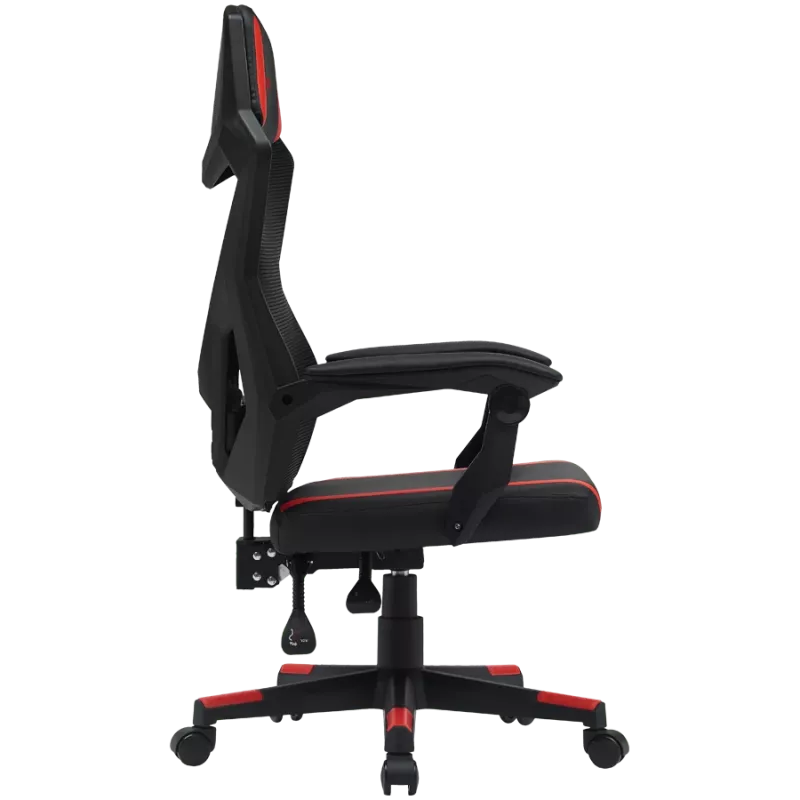 Canyon MCH01 - Flow - ergonomische gamingstoel - zwart en rood
