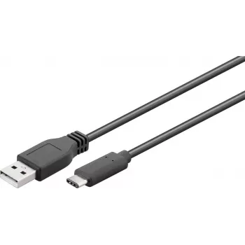 Wentronic 55469 USB-kabel zwart