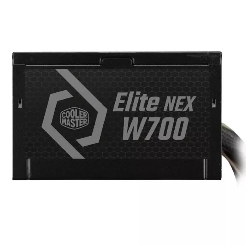 Voeding Elite NEX White 700W 80+ zwart mesh-kabel