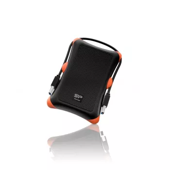 SILICON POWER Armor A30 - harde schijf - 2TB - extern (draagbaar) - 2.5 (6,4 cm) - USB3.0 - zwart (SP020TBPHDA30S3K)