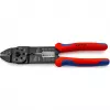 Knipex 97 21 215 kabelkrimptang krimpgereedschap zwart, blauw, rood