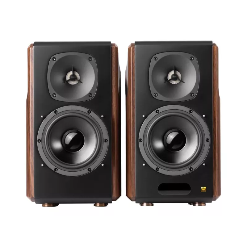 Luidspreker Edifier S2000MKIII 2.0, 130 W RMS, bekabeld & draadloos, zwart/hout