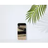 Telefoonhoesje man and wood voor iPhone XR — wit ebbenhout-finish