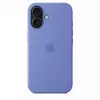 iPhone 16 siliconenhoesje met MagSafe - periwinkle