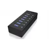 ICY BOX IB-AC618 USB 3.2 Gen 1 (3.1 Gen 1) Type-B 5000 Mbit/s zwart