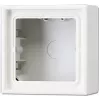 Installatiedoos JUNG LS 581 A WW, apparaatdoos 81×81×47 mm, wit